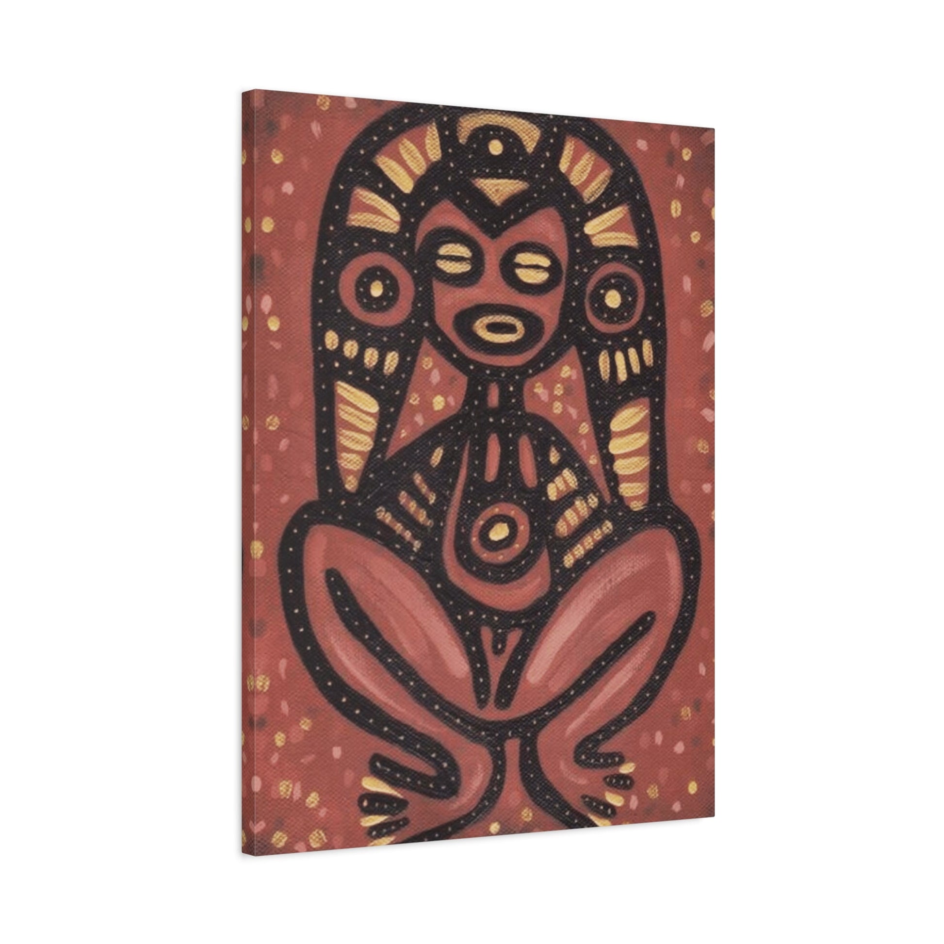 PUERTO RICO Culture Indians Inspired Print, Modern Tribal Artwork - Metamorphosis Creations