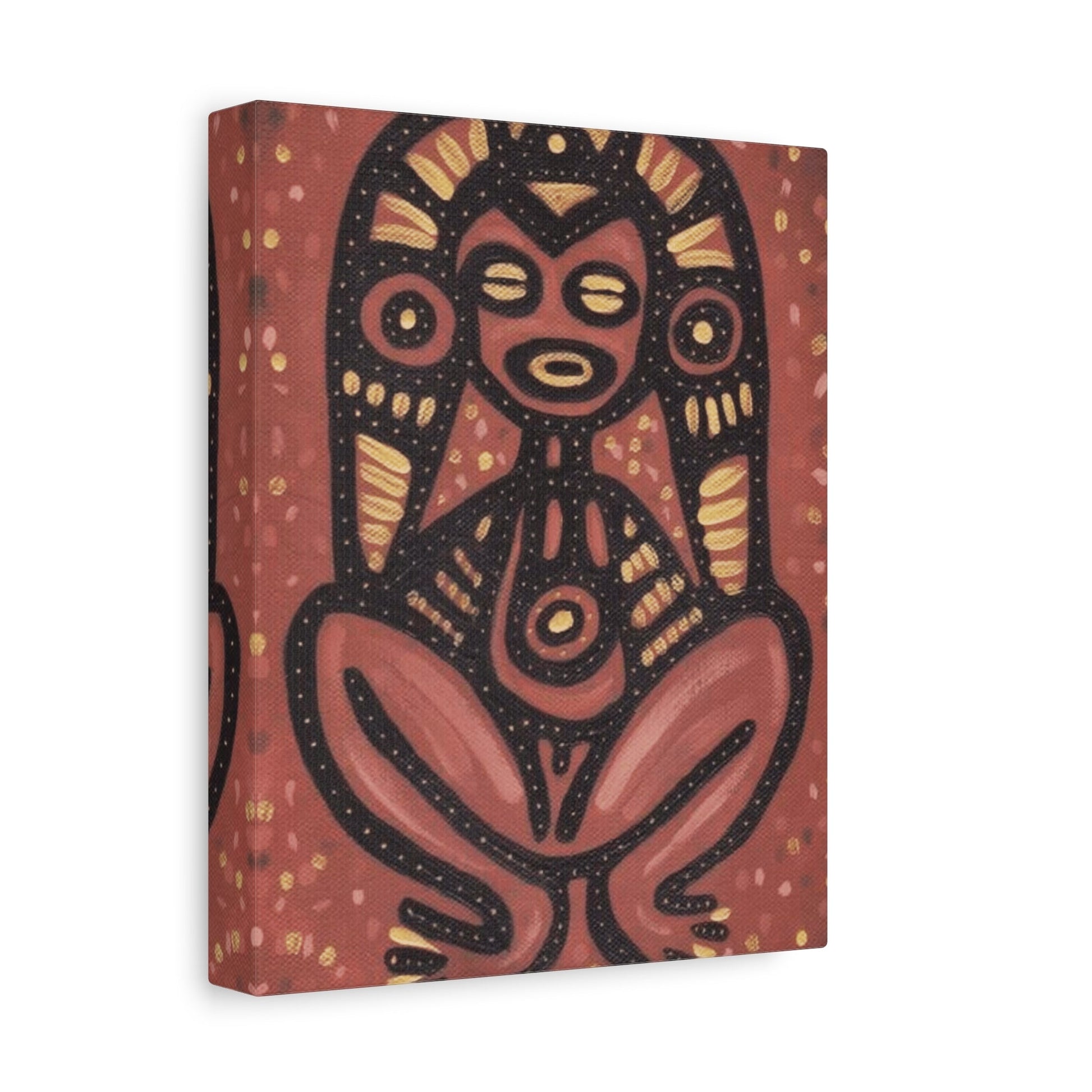 PUERTO RICO Culture Indians Inspired Print, Modern Tribal Artwork - Metamorphosis Creations