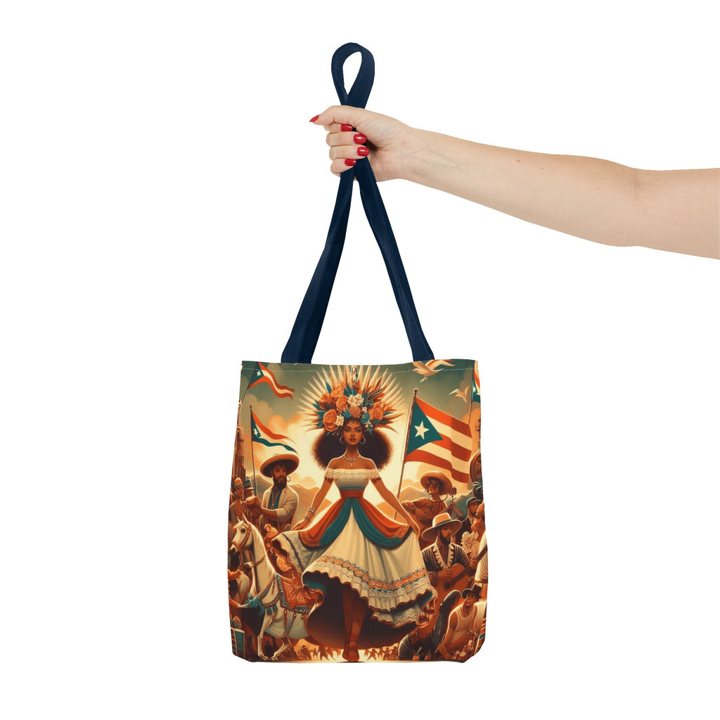 Puerto Rico Design Tote Bags Tote Bag (AOP) - Metamorphosis Creations