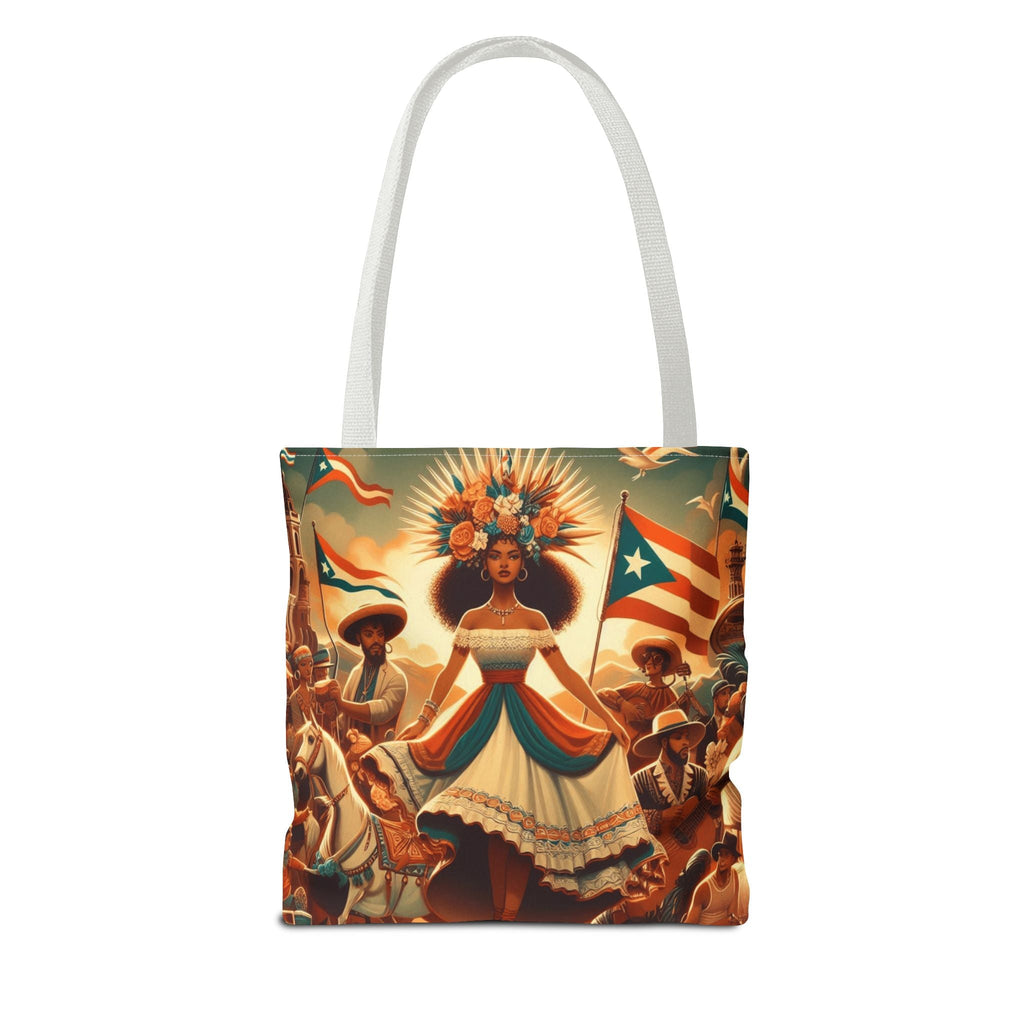 Puerto Rico Design Tote Bags Tote Bag (AOP) - Metamorphosis Creations