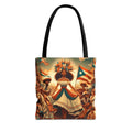 Puerto Rico Design Tote Bags Tote Bag (AOP) - Metamorphosis Creations