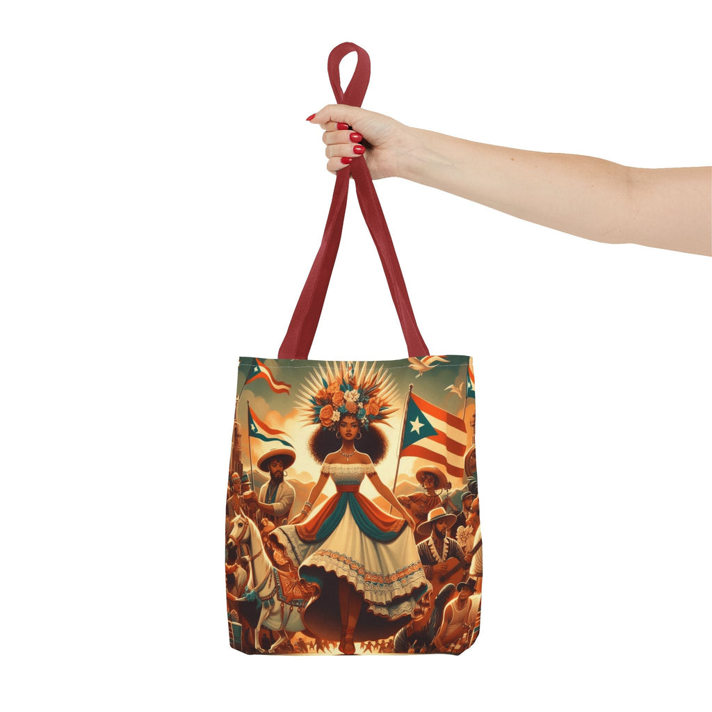 Puerto Rico Design Tote Bags Tote Bag (AOP) - Metamorphosis Creations
