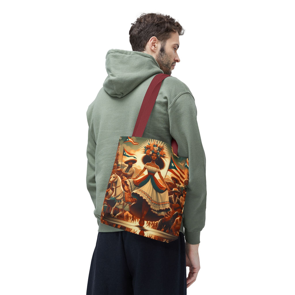 Puerto Rico Design Tote Bags Tote Bag (AOP) - Metamorphosis Creations