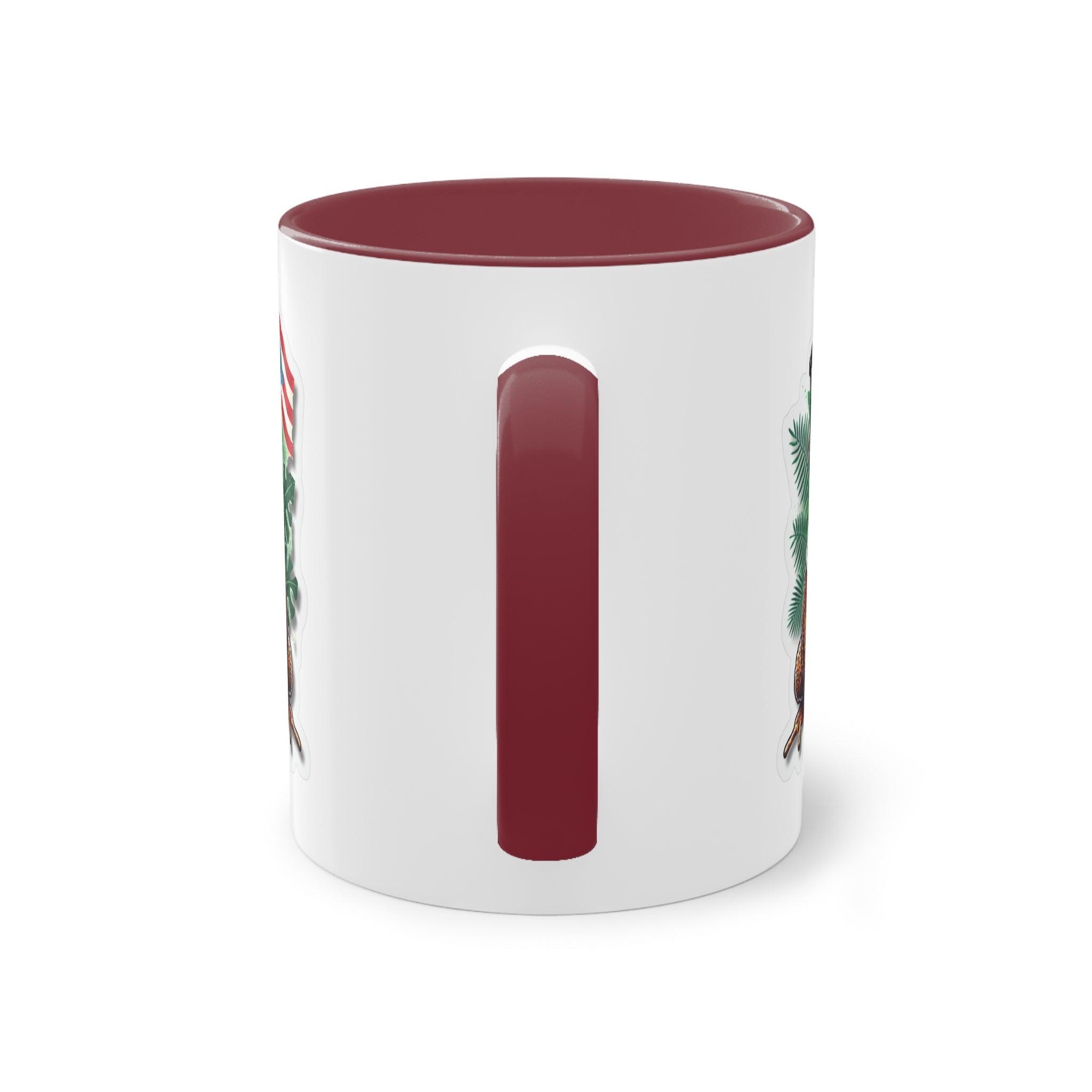 ☕ Puerto Rico en el alma, coffee en la Mano. Quirky Frog Two - Tone Coffee Mug, 11oz | Fun Gift for Frog Lovers, Quirky Decor, Unique Kitchenware, Coffee Lovers Mug, Vintage Vibe - Metamorphosis Creations