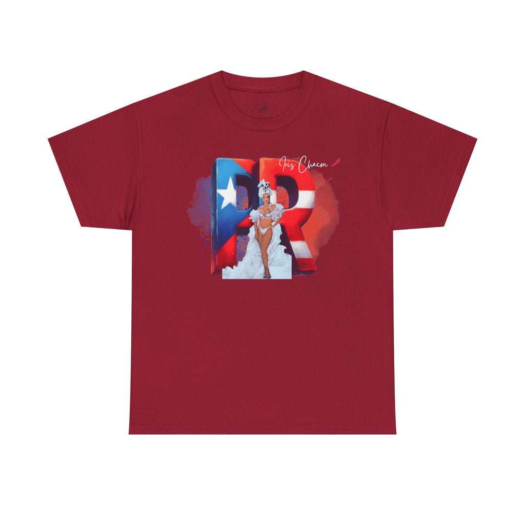 Puerto Rico Iris Chacon Pride T-Shirt, Unisex Cotton Tee for Celebrations, Casual Wear, Gift for Him/Her, Fourth of July, Cultural Events - Metamorphosis Creations