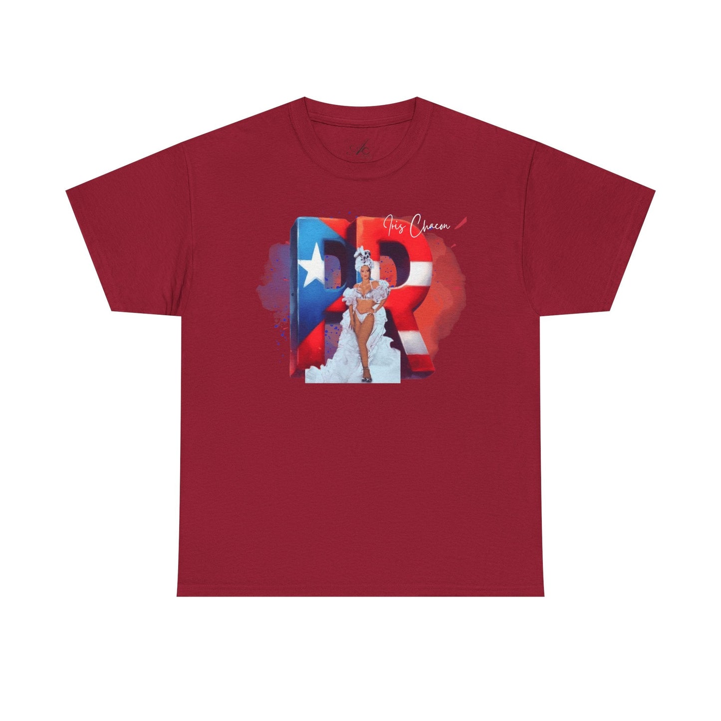 Puerto Rico Iris Chacon Pride T-Shirt, Unisex Cotton Tee for Celebrations, Casual Wear, Gift for Him/Her, Fourth of July, Cultural Events - Metamorphosis Creations