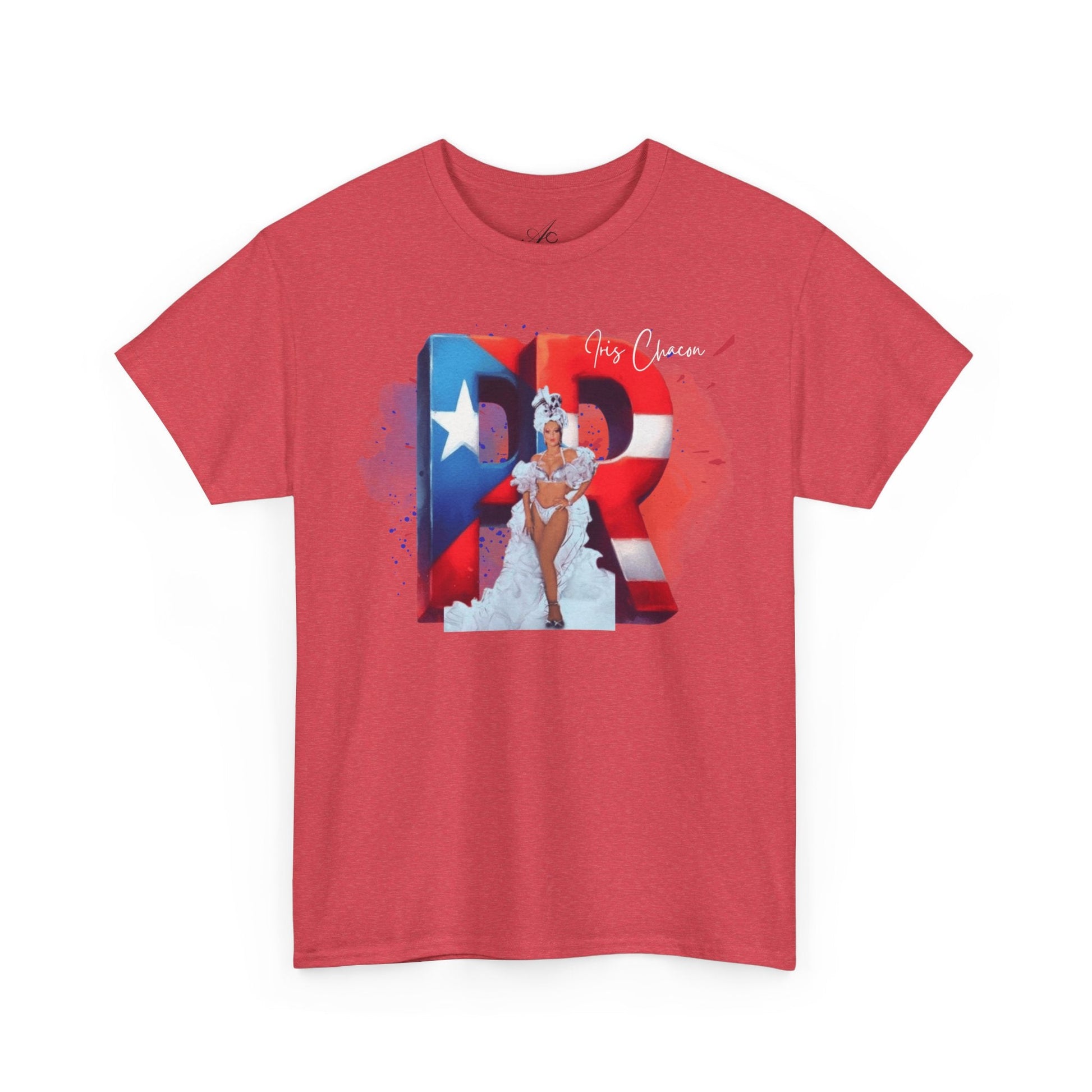 Puerto Rico Iris Chacon Pride T-Shirt, Unisex Cotton Tee for Celebrations, Casual Wear, Gift for Him/Her, Fourth of July, Cultural Events - Metamorphosis Creations