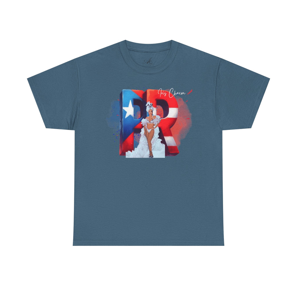 Puerto Rico Iris Chacon Pride T-Shirt, Unisex Cotton Tee for Celebrations, Casual Wear, Gift for Him/Her, Fourth of July, Cultural Events - Metamorphosis Creations