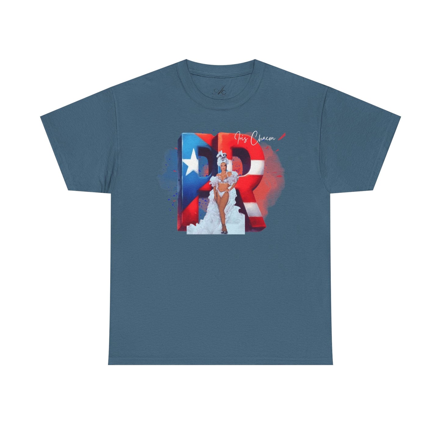Puerto Rico Iris Chacon Pride T-Shirt, Unisex Cotton Tee for Celebrations, Casual Wear, Gift for Him/Her, Fourth of July, Cultural Events - Metamorphosis Creations