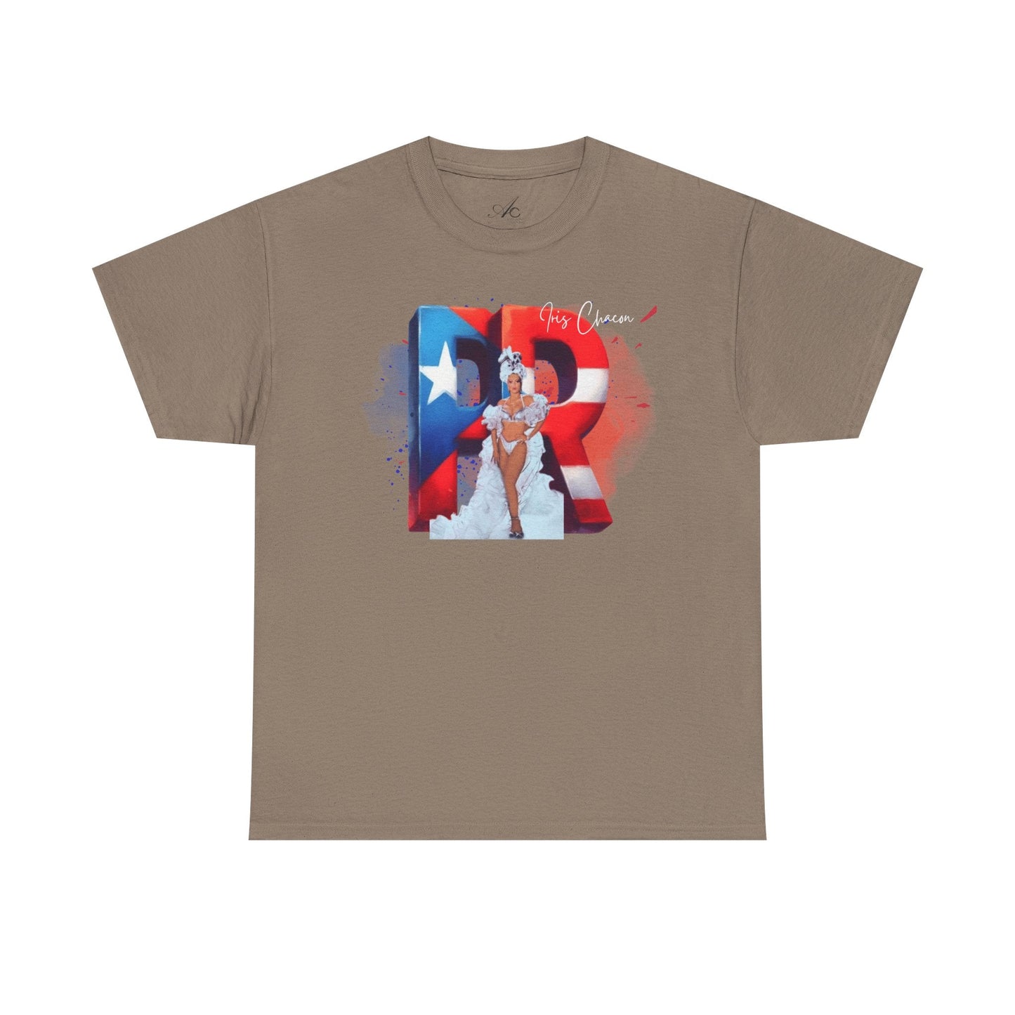 Puerto Rico Iris Chacon Pride T-Shirt, Unisex Cotton Tee for Celebrations, Casual Wear, Gift for Him/Her, Fourth of July, Cultural Events - Metamorphosis Creations
