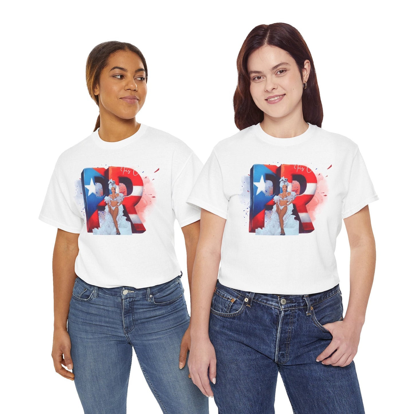 Puerto Rico Iris Chacon Pride T-Shirt, Unisex Cotton Tee for Celebrations, Casual Wear, Gift for Him/Her, Fourth of July, Cultural Events - Metamorphosis Creations