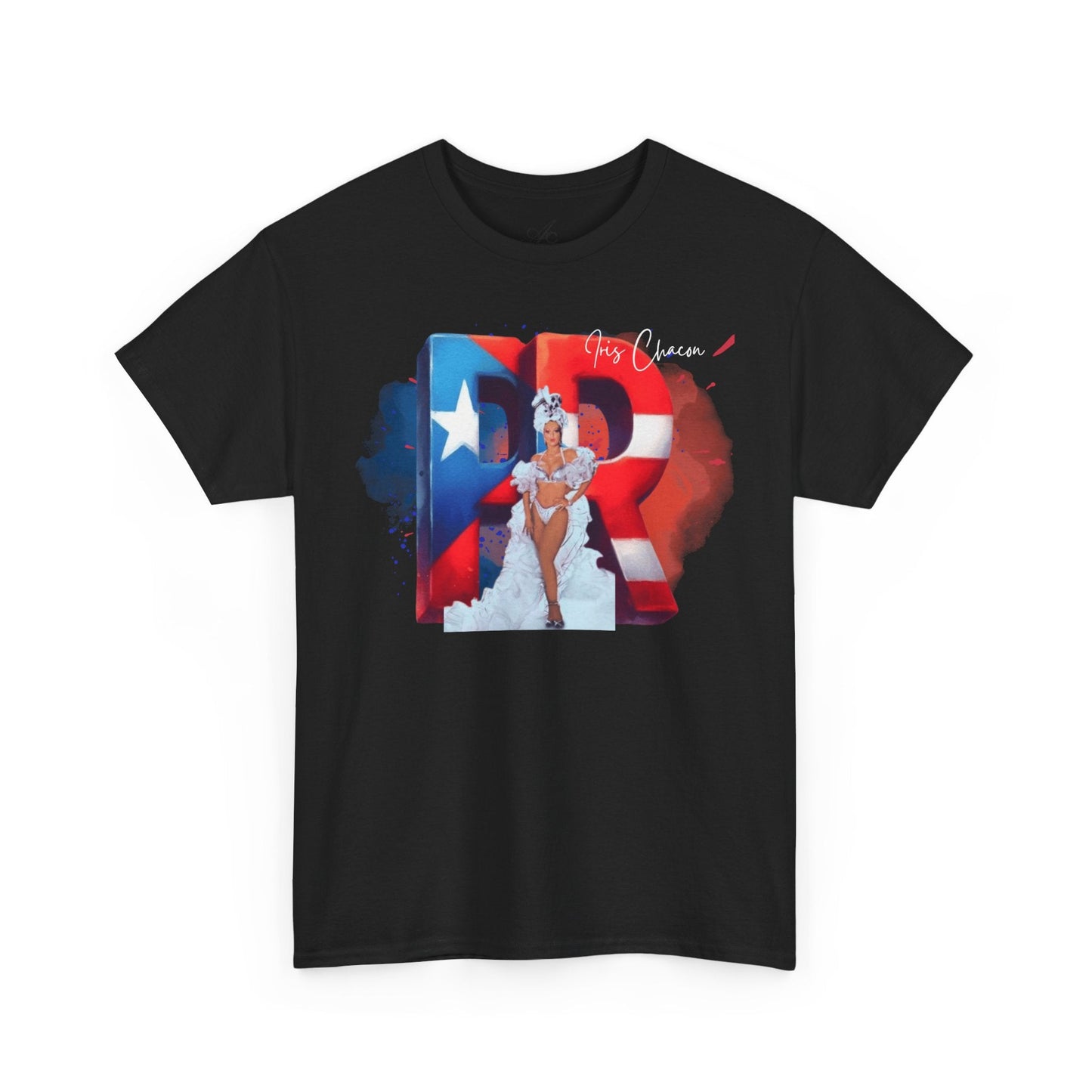 Puerto Rico Iris Chacon Pride T-Shirt, Unisex Cotton Tee for Celebrations, Casual Wear, Gift for Him/Her, Fourth of July, Cultural Events - Metamorphosis Creations