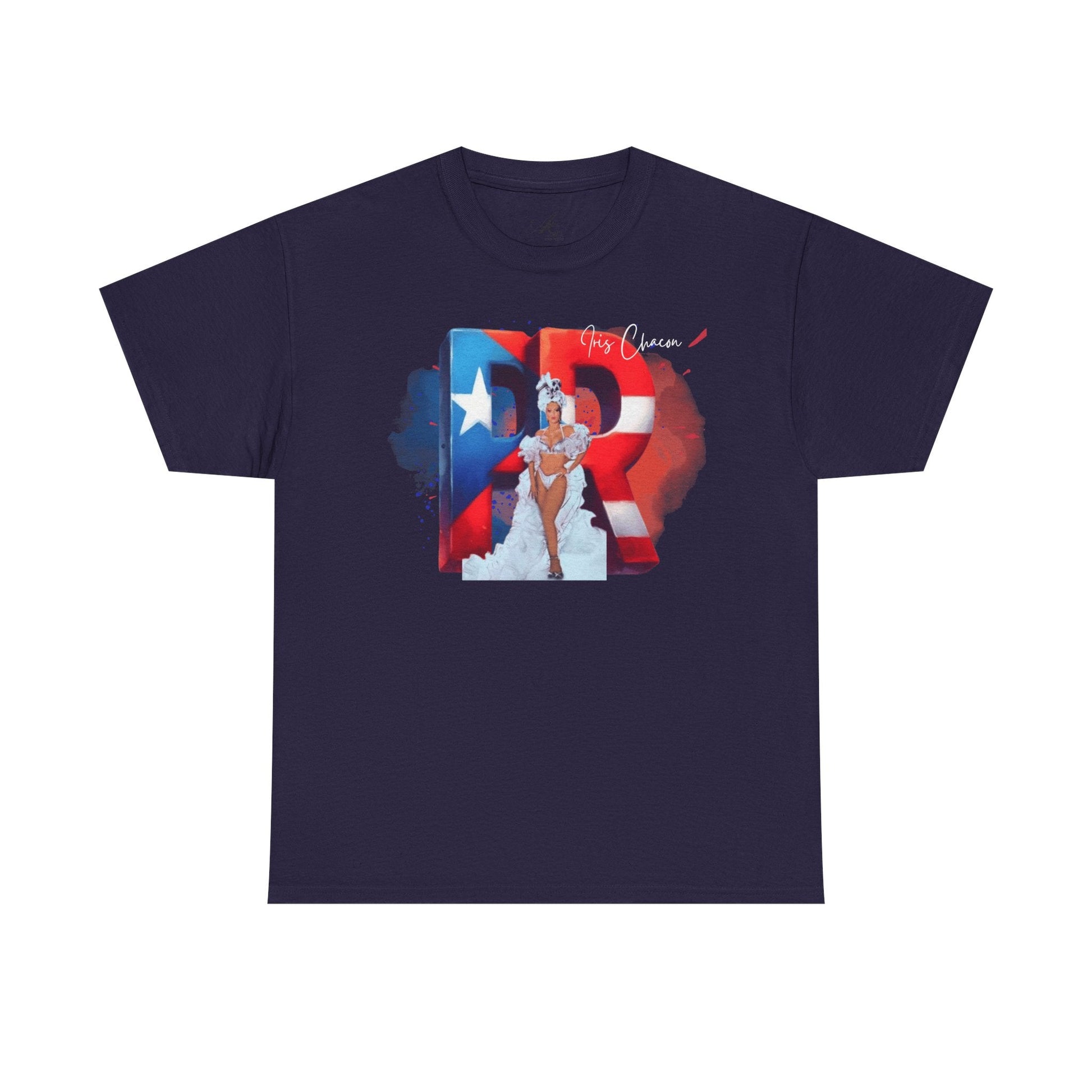 Puerto Rico Iris Chacon Pride T-Shirt, Unisex Cotton Tee for Celebrations, Casual Wear, Gift for Him/Her, Fourth of July, Cultural Events - Metamorphosis Creations