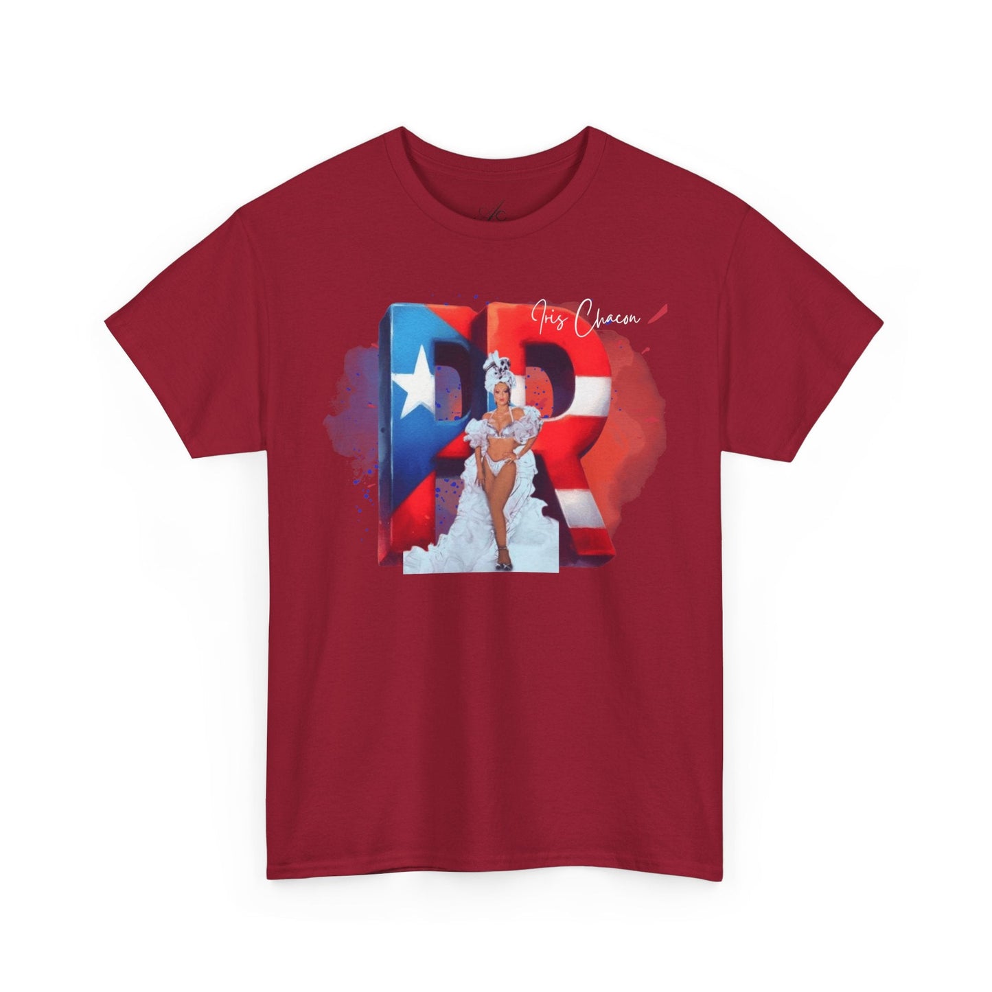 Puerto Rico Iris Chacon Pride T-Shirt, Unisex Cotton Tee for Celebrations, Casual Wear, Gift for Him/Her, Fourth of July, Cultural Events - Metamorphosis Creations