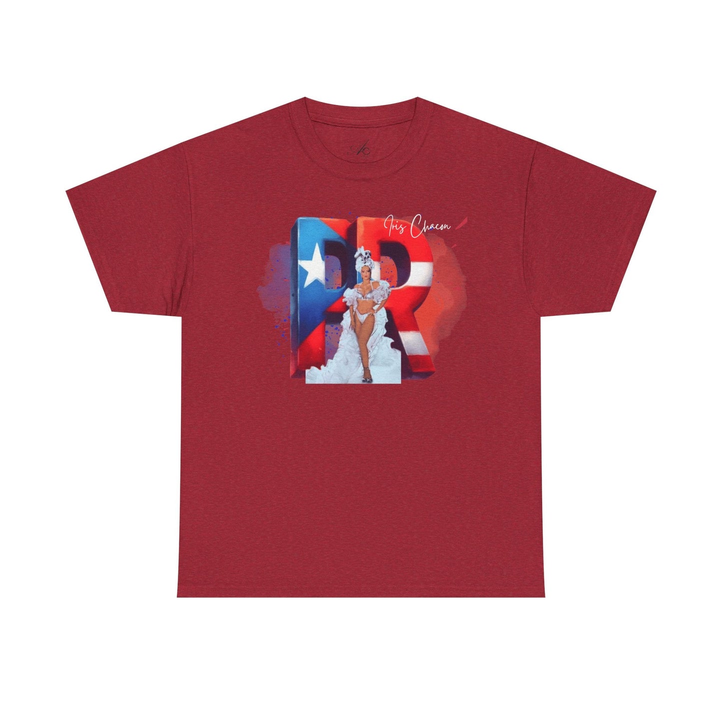 Puerto Rico Iris Chacon Pride T-Shirt, Unisex Cotton Tee for Celebrations, Casual Wear, Gift for Him/Her, Fourth of July, Cultural Events - Metamorphosis Creations