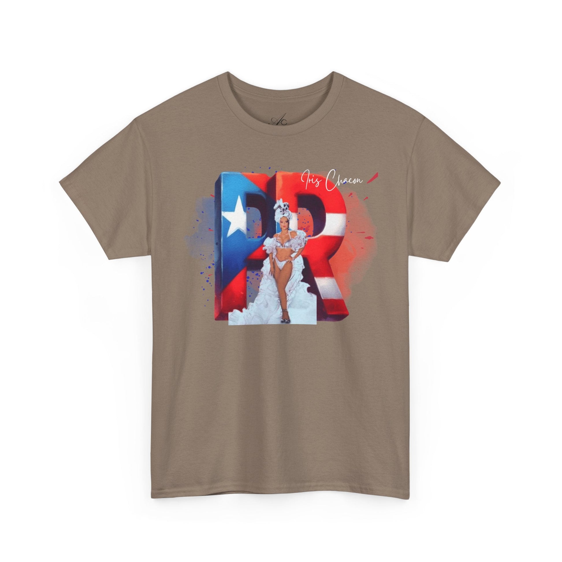 Puerto Rico Iris Chacon Pride T-Shirt, Unisex Cotton Tee for Celebrations, Casual Wear, Gift for Him/Her, Fourth of July, Cultural Events - Metamorphosis Creations