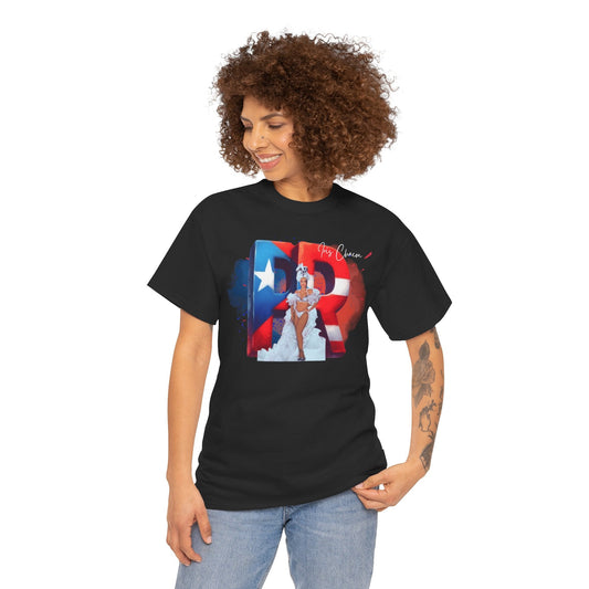 Puerto Rico Iris Chacon Pride T-Shirt, Unisex Cotton Tee for Celebrations, Casual Wear, Gift for Him/Her, Fourth of July, Cultural Events - Metamorphosis Creations