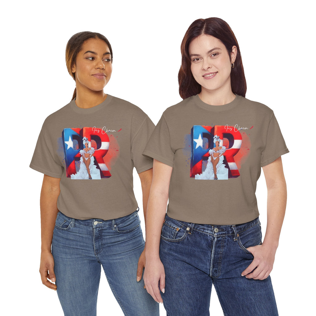 Puerto Rico Iris Chacon Pride T-Shirt, Unisex Cotton Tee for Celebrations, Casual Wear, Gift for Him/Her, Fourth of July, Cultural Events - Metamorphosis Creations