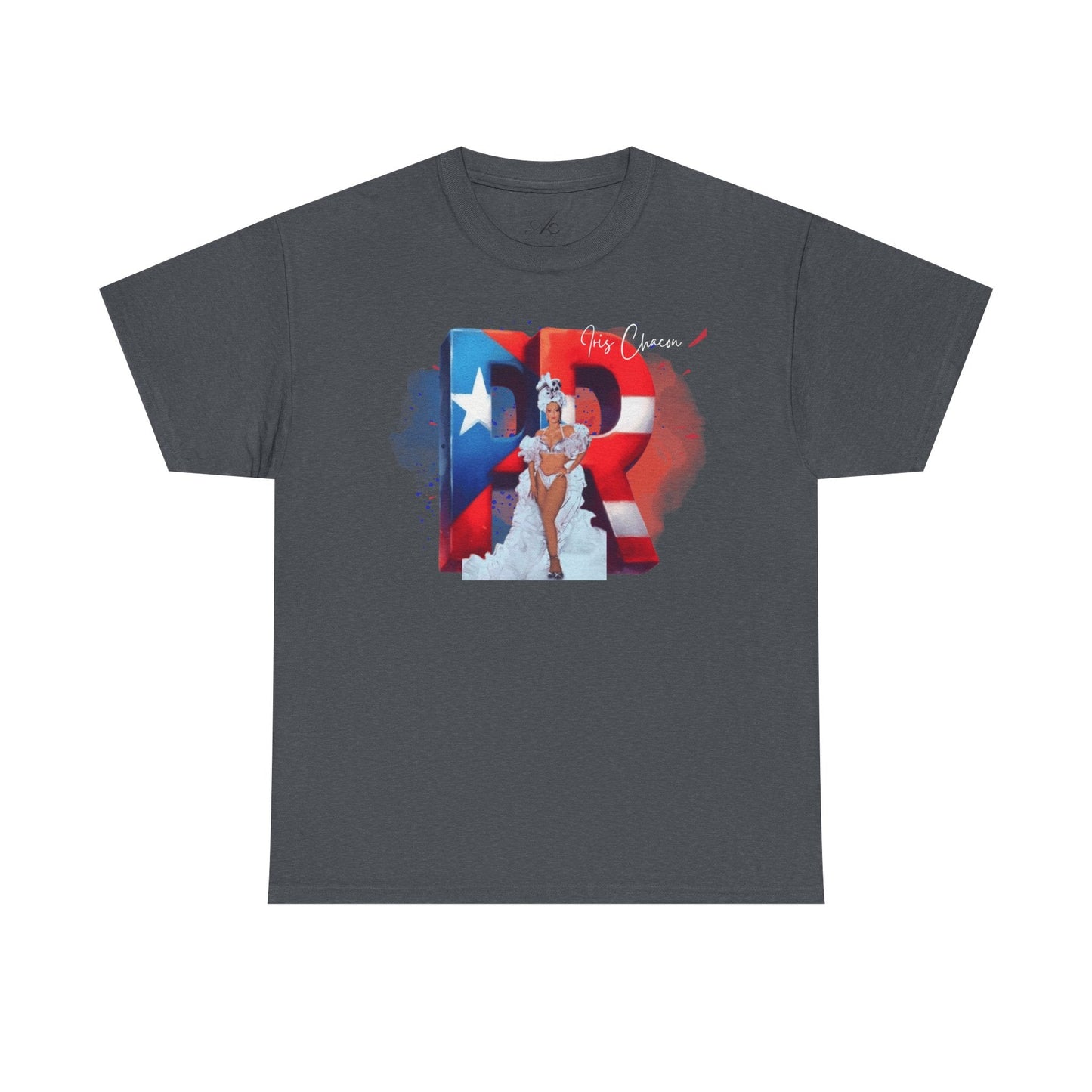 Puerto Rico Iris Chacon Pride T-Shirt, Unisex Cotton Tee for Celebrations, Casual Wear, Gift for Him/Her, Fourth of July, Cultural Events - Metamorphosis Creations