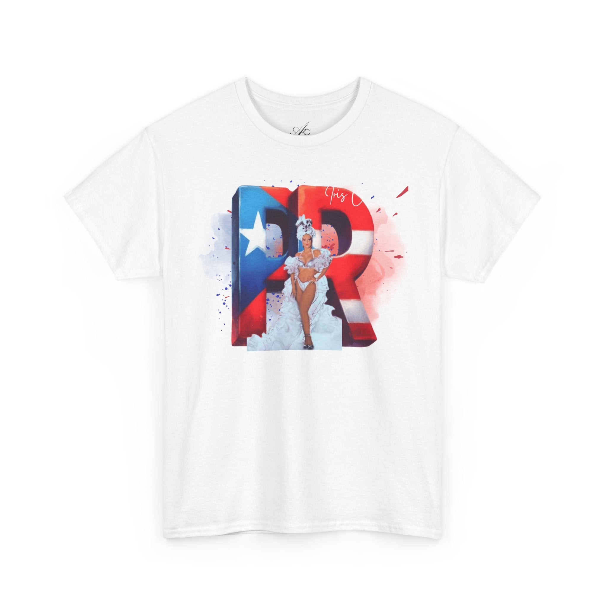 Puerto Rico Iris Chacon Pride T-Shirt, Unisex Cotton Tee for Celebrations, Casual Wear, Gift for Him/Her, Fourth of July, Cultural Events - Metamorphosis Creations