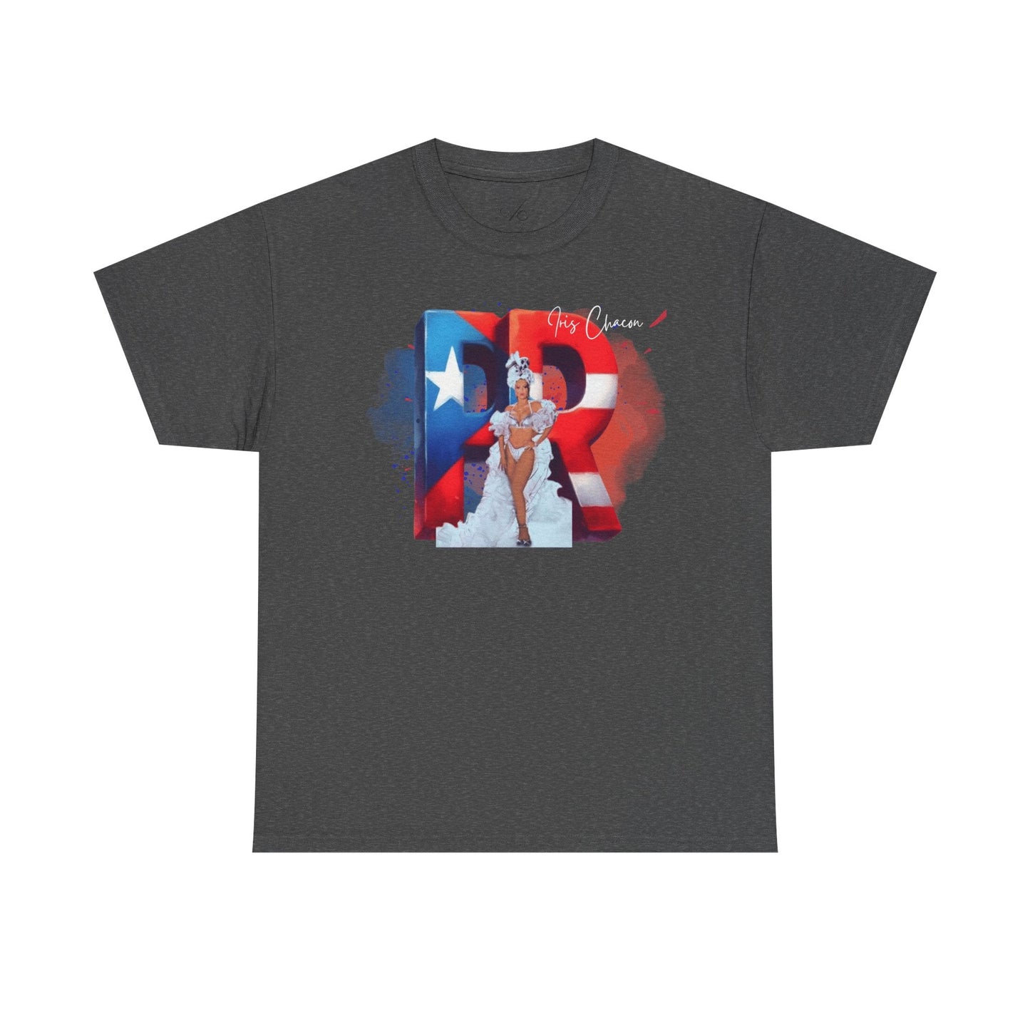 Puerto Rico Iris Chacon Pride T-Shirt, Unisex Cotton Tee for Celebrations, Casual Wear, Gift for Him/Her, Fourth of July, Cultural Events - Metamorphosis Creations