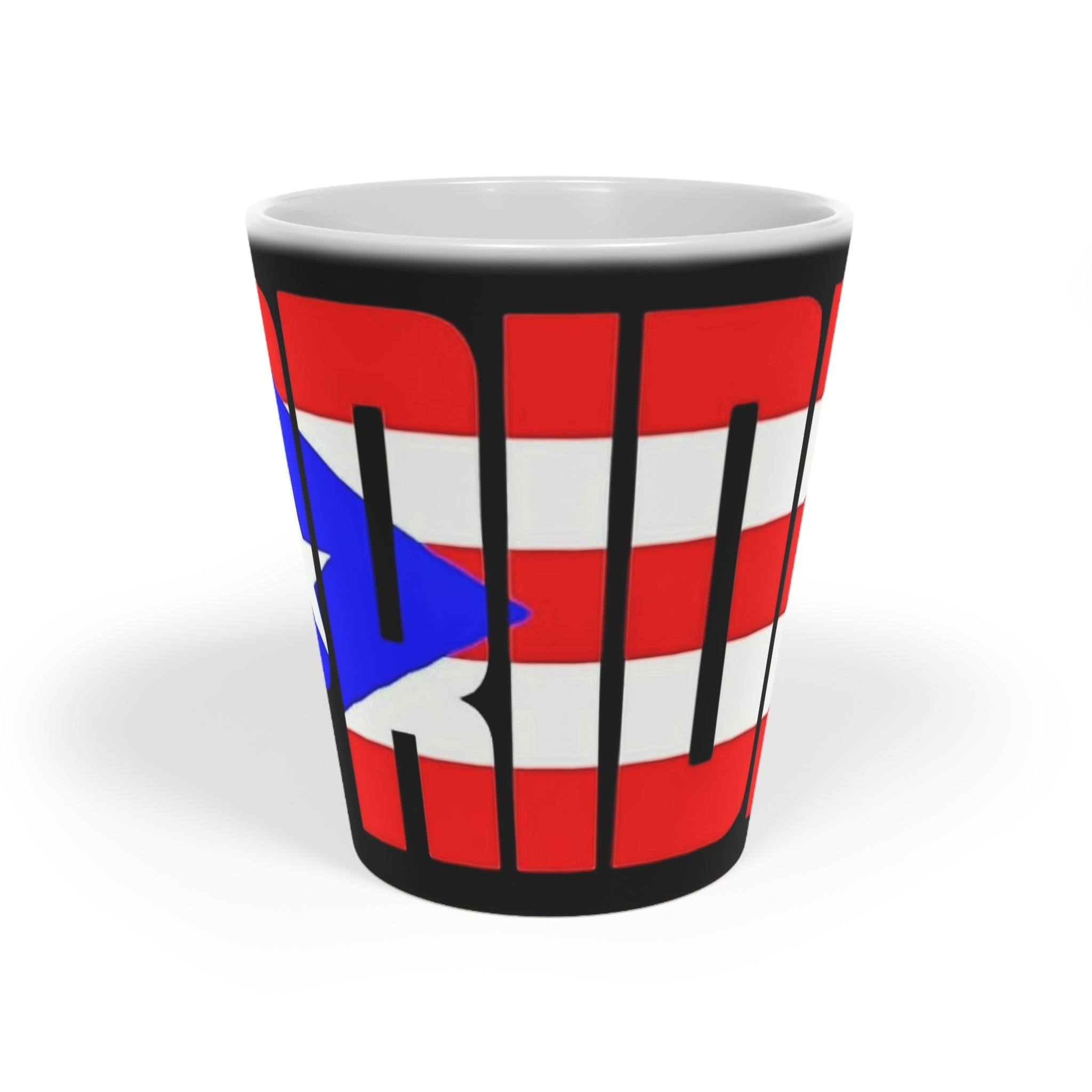 Puerto Rico Latte Mug, 12oz - Metamorphosis Creations