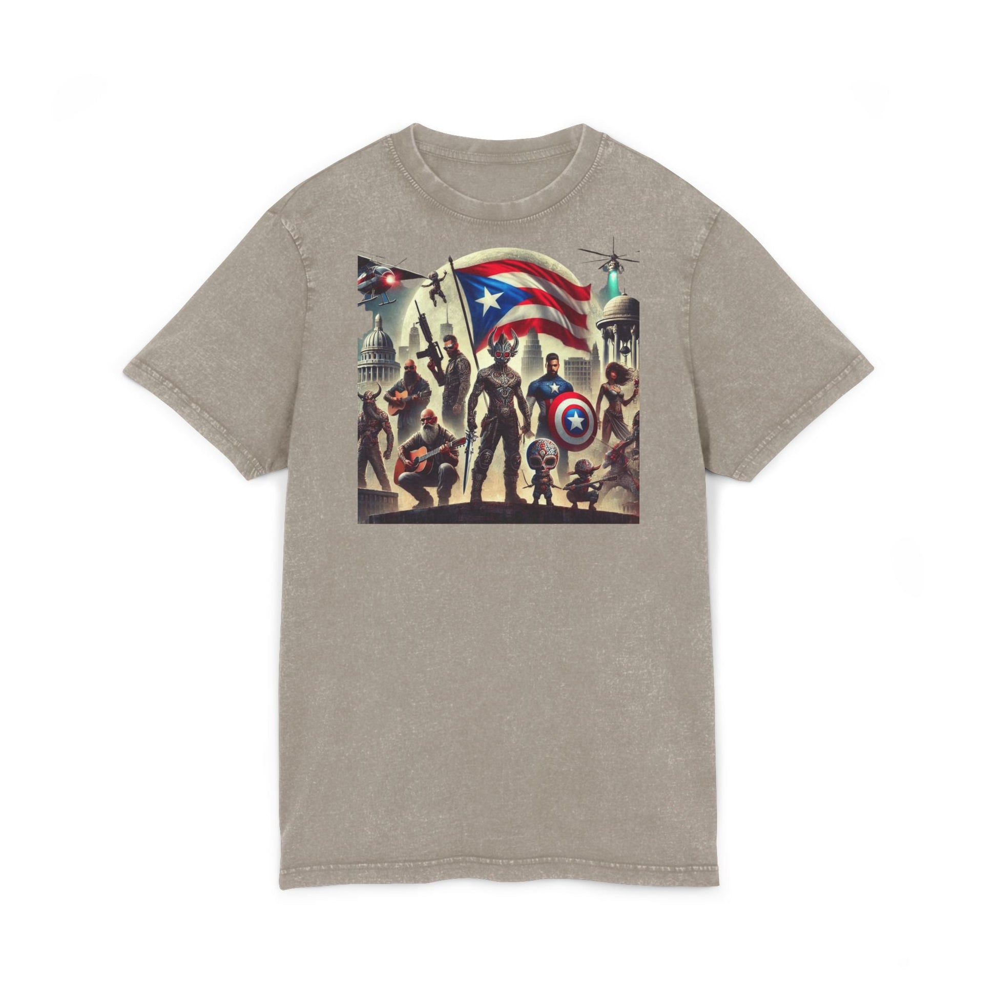 Puerto Rico Lovers Casual Wear, Perfect for Comic Con, Summer Festivals, Gift for Geeks, Unisex [...] - Metamorphosis Creations