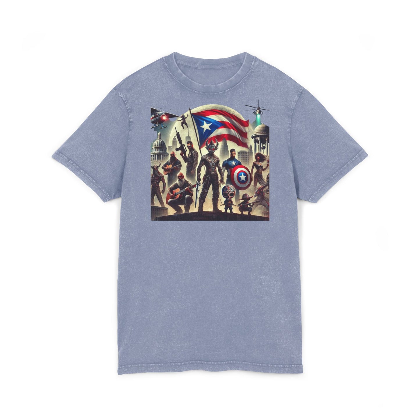 Puerto Rico Lovers Casual Wear, Perfect for Comic Con, Summer Festivals, Gift for Geeks, Unisex [...] - Metamorphosis Creations