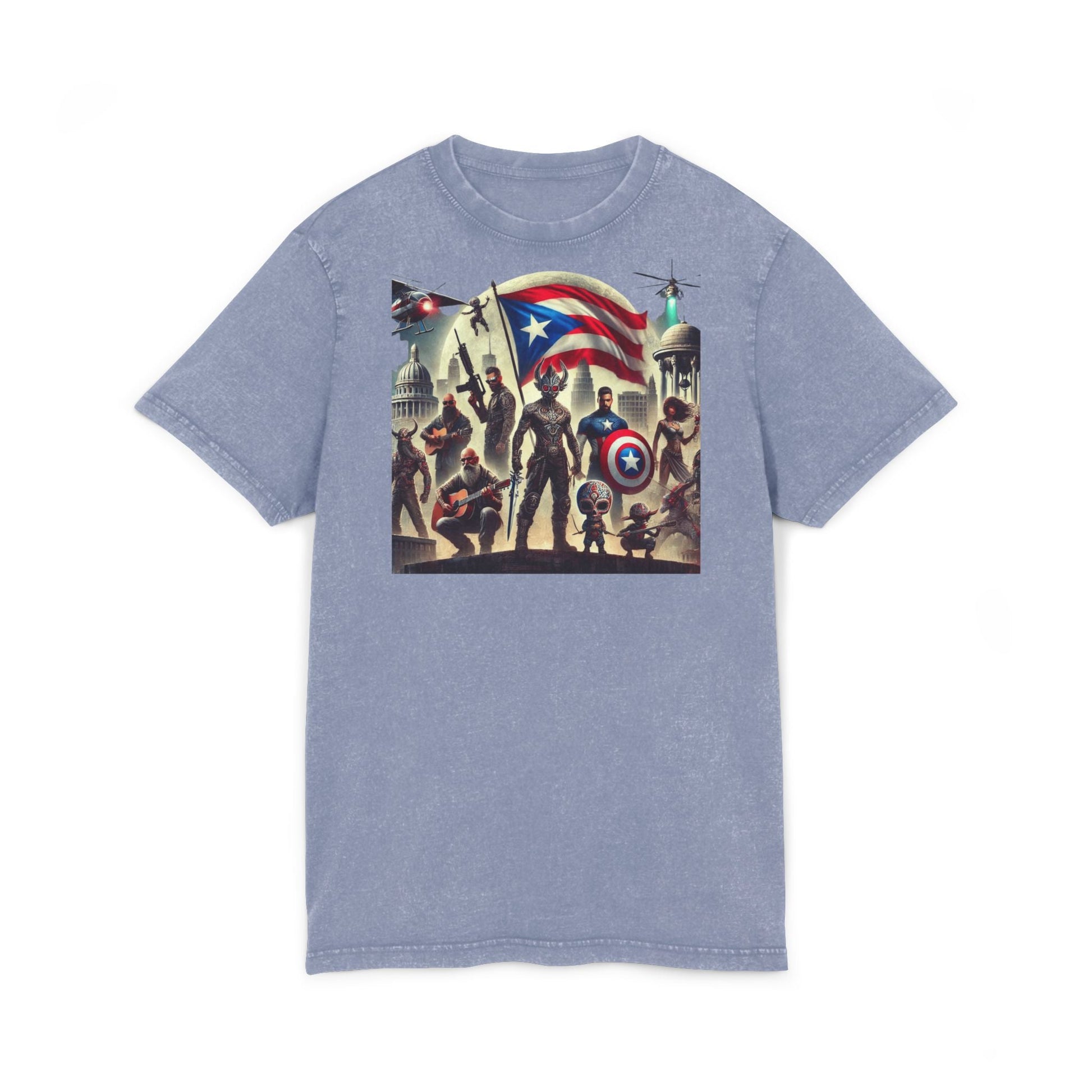 Puerto Rico Lovers Casual Wear, Perfect for Comic Con, Summer Festivals, Gift for Geeks, Unisex [...] - Metamorphosis Creations