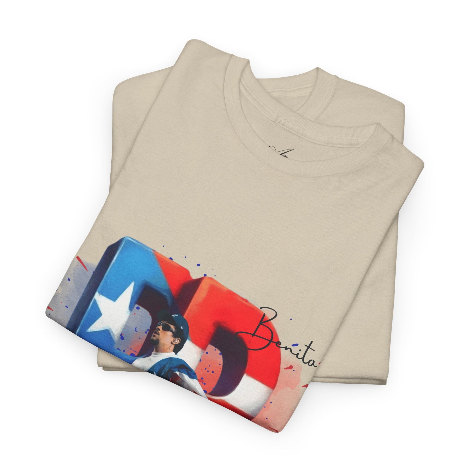 Puerto Rico Pride Collection Benito Pride Unisex Heavy Cotton Tee, Casual Wear, Gift Idea, Independence Day, Festival Outfit, Everyday Comfort - Metamorphosis Creations