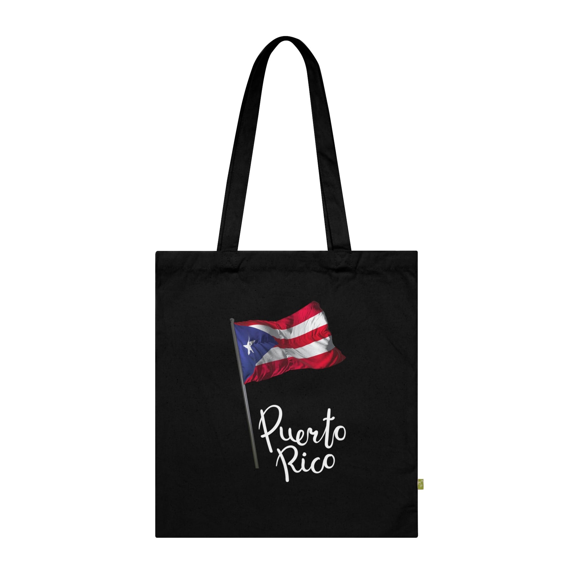 Puerto Rico Pride Organic Cotton Tote Bag - Eco - Friendly, Reusable Market Bag, Beach Tote, Shopping Bag, Gift for Travelers - Metamorphosis Creations