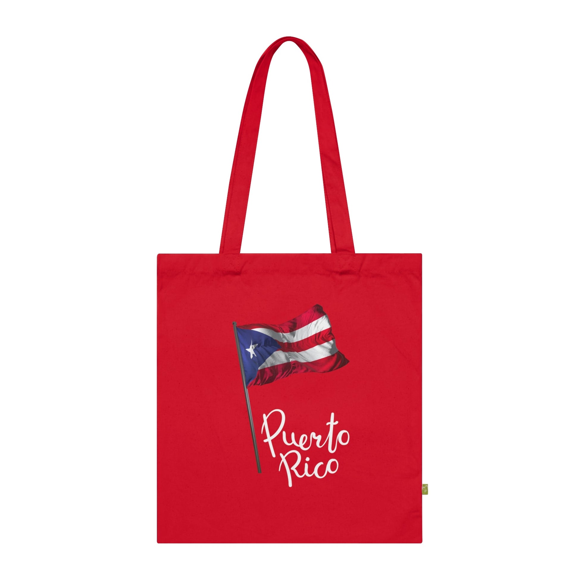 Puerto Rico Pride Organic Cotton Tote Bag - Eco - Friendly, Reusable Market Bag, Beach Tote, Shopping Bag, Gift for Travelers - Metamorphosis Creations