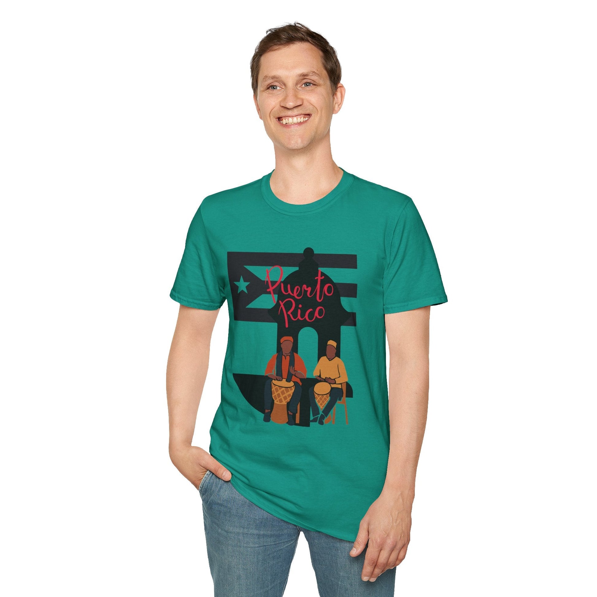 Puerto Rico Pride T-Shirt, Unisex Graphic Tee, Caribbean Culture Apparel, Gift for Puerto Ricans, Celebrate Heritage - Metamorphosis Creations