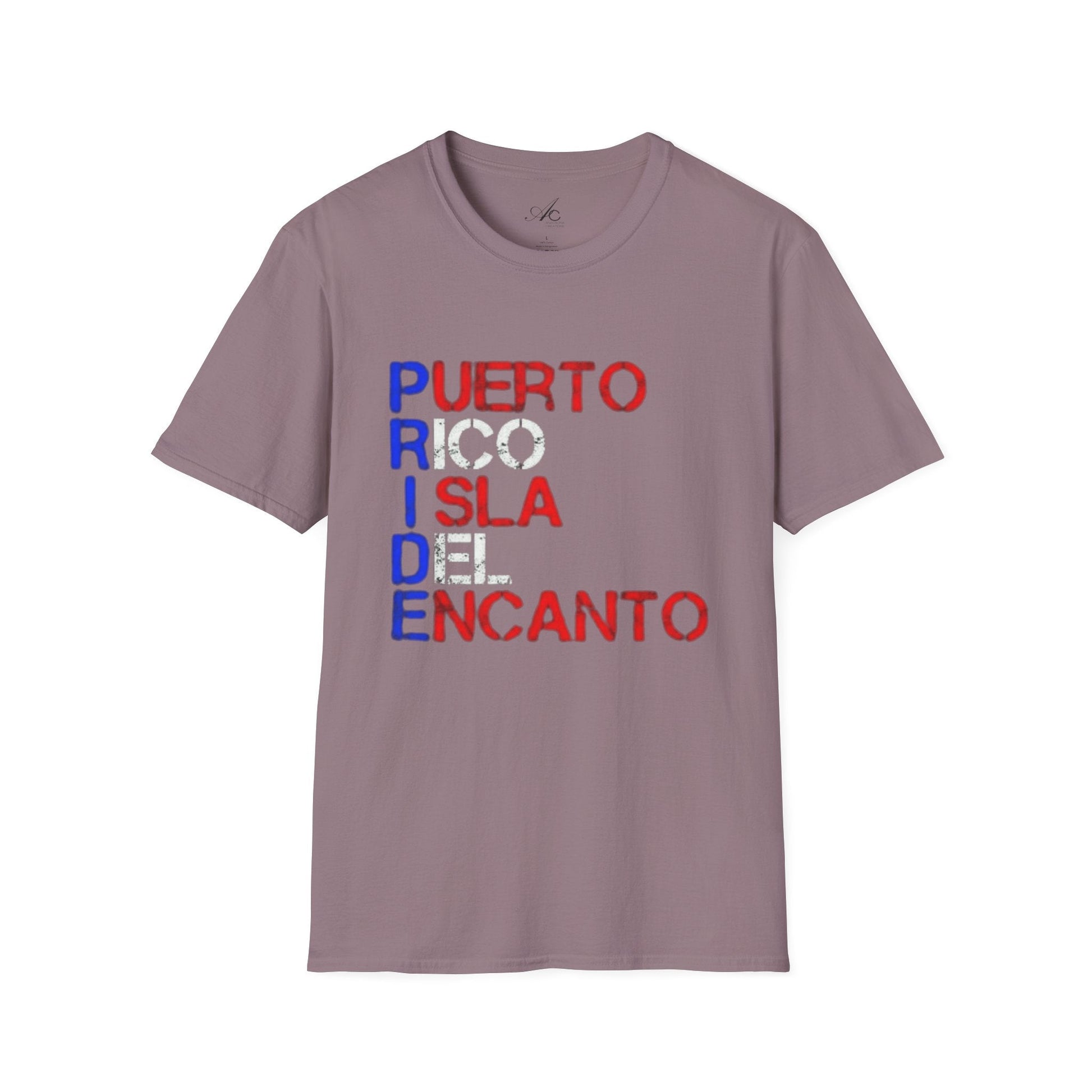 Puerto Rico Pride Tee – LGBTQ+ Unisex Softstyle Shirt for Festivals & Heritage Celebrations - Metamorphosis Creations