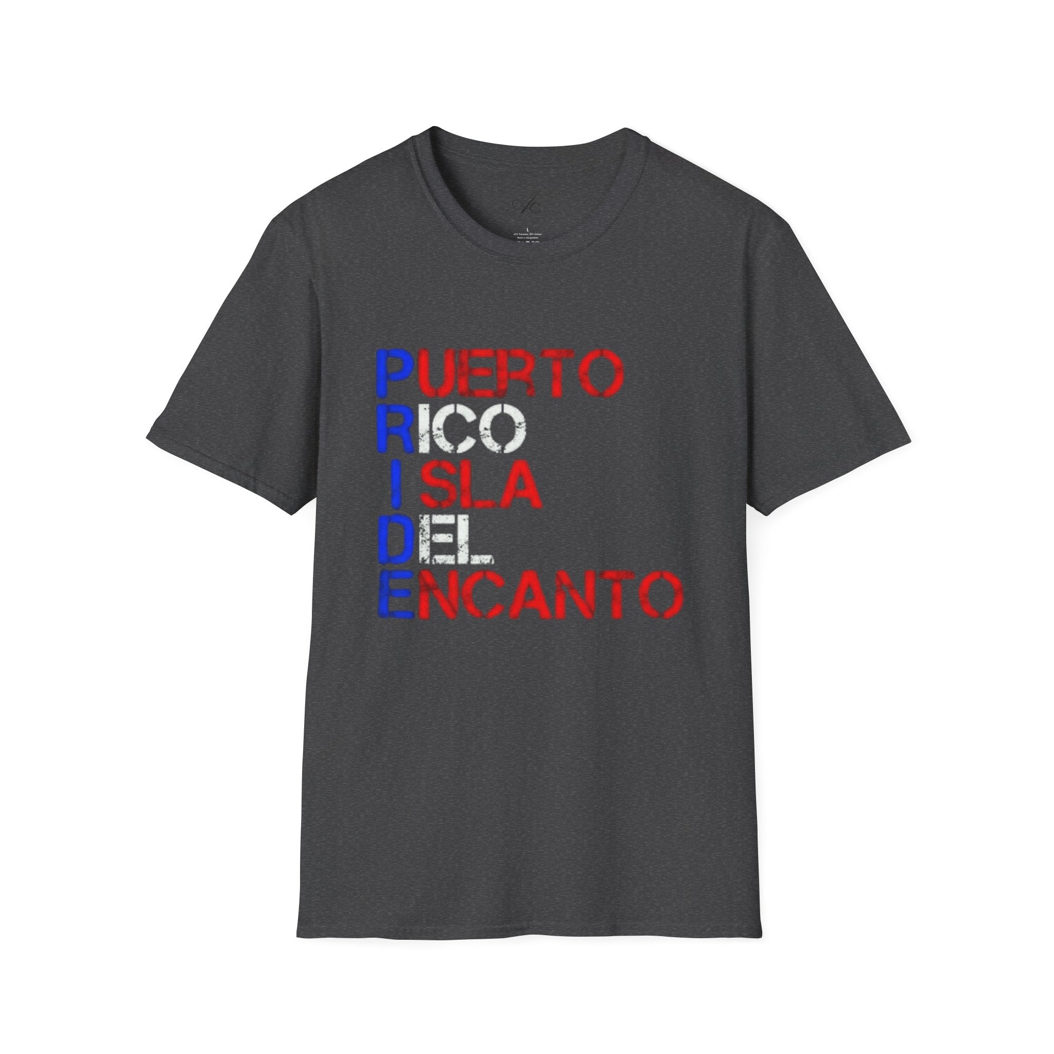 Puerto Rico Pride Tee – LGBTQ+ Unisex Softstyle Shirt for Festivals & Heritage Celebrations - Metamorphosis Creations