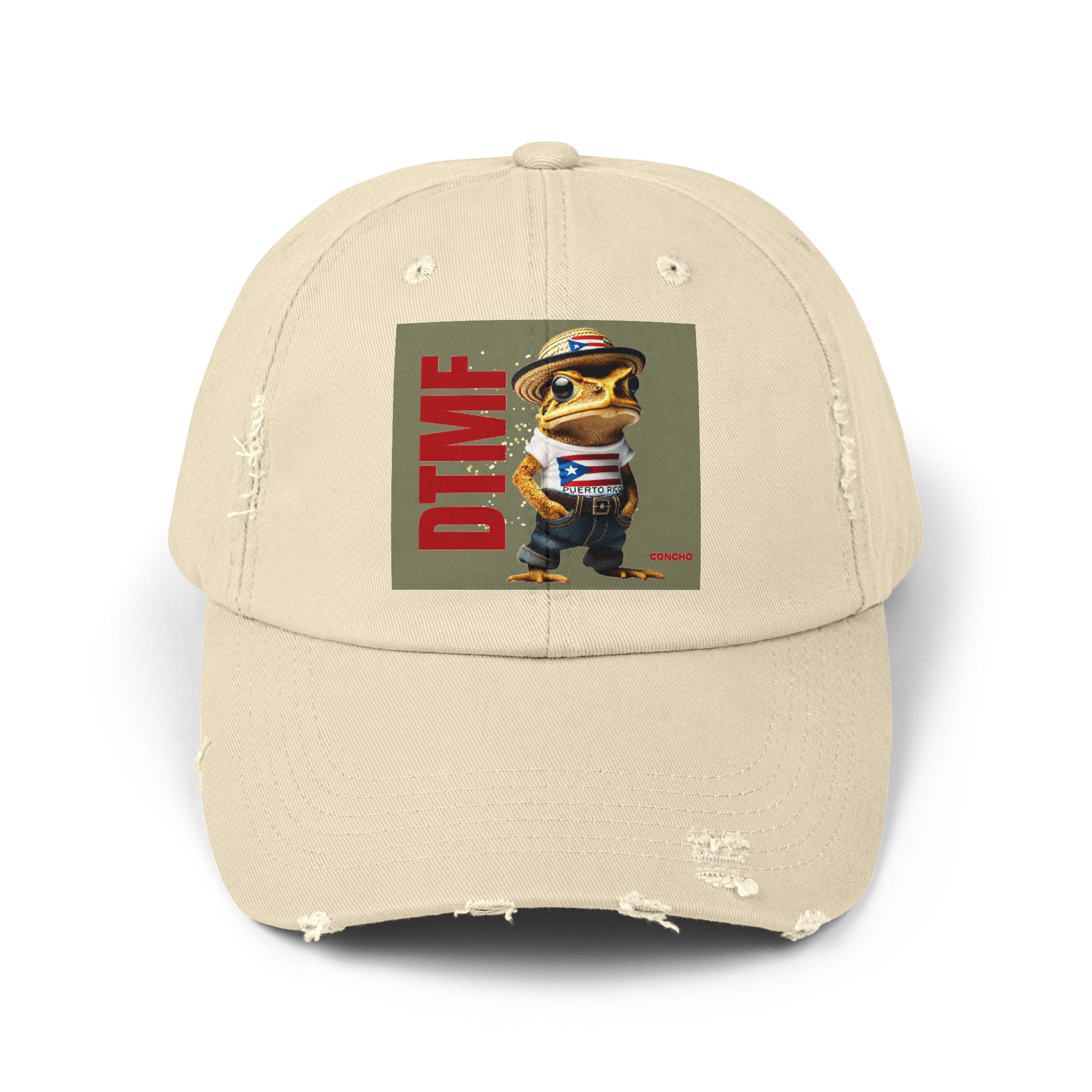 Puerto Rico Swag Island Wear Boricua Hats Unisex Distressed Cap - Metamorphosis Creations
