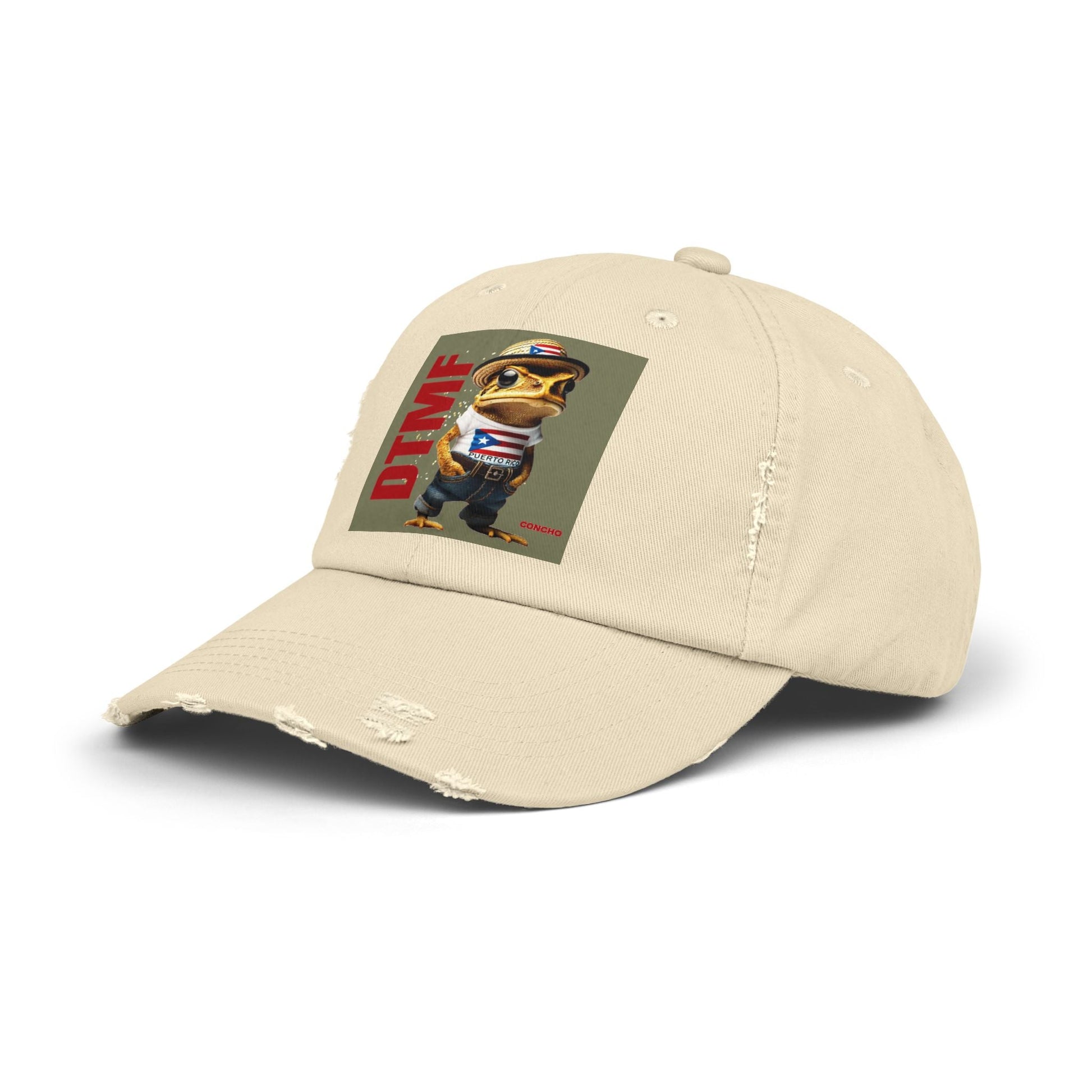 Puerto Rico Swag Island Wear Boricua Hats Unisex Distressed Cap - Metamorphosis Creations