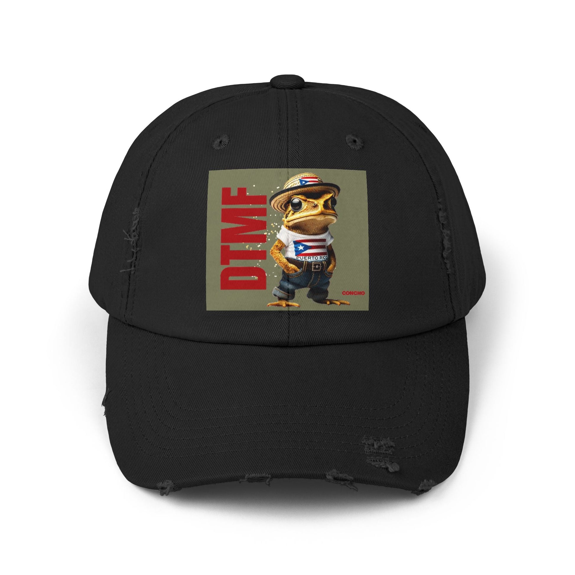 Puerto Rico Swag Island Wear Boricua Hats Unisex Distressed Cap - Metamorphosis Creations
