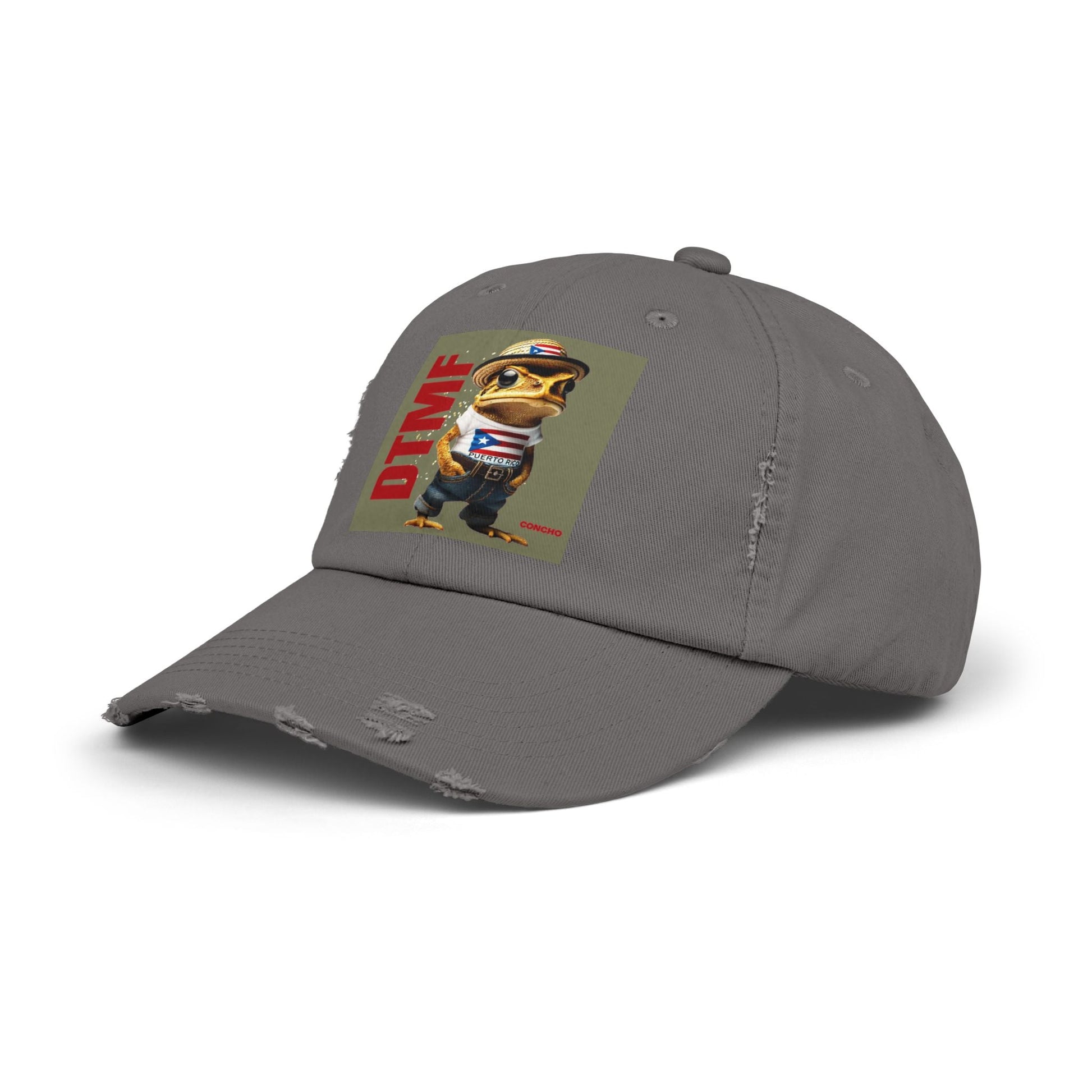 Puerto Rico Swag Island Wear Boricua Hats Unisex Distressed Cap - Metamorphosis Creations