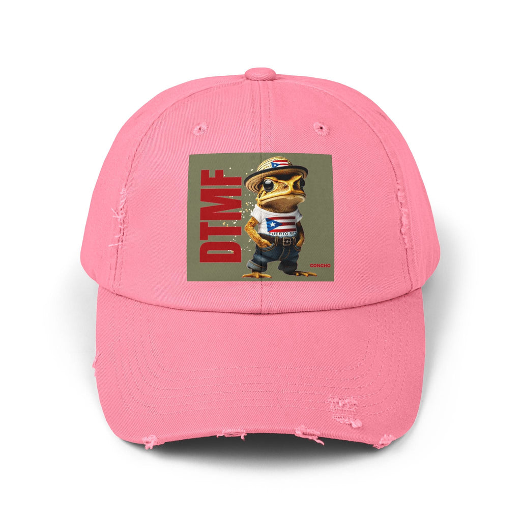 Puerto Rico Swag Island Wear Boricua Hats Unisex Distressed Cap - Metamorphosis Creations