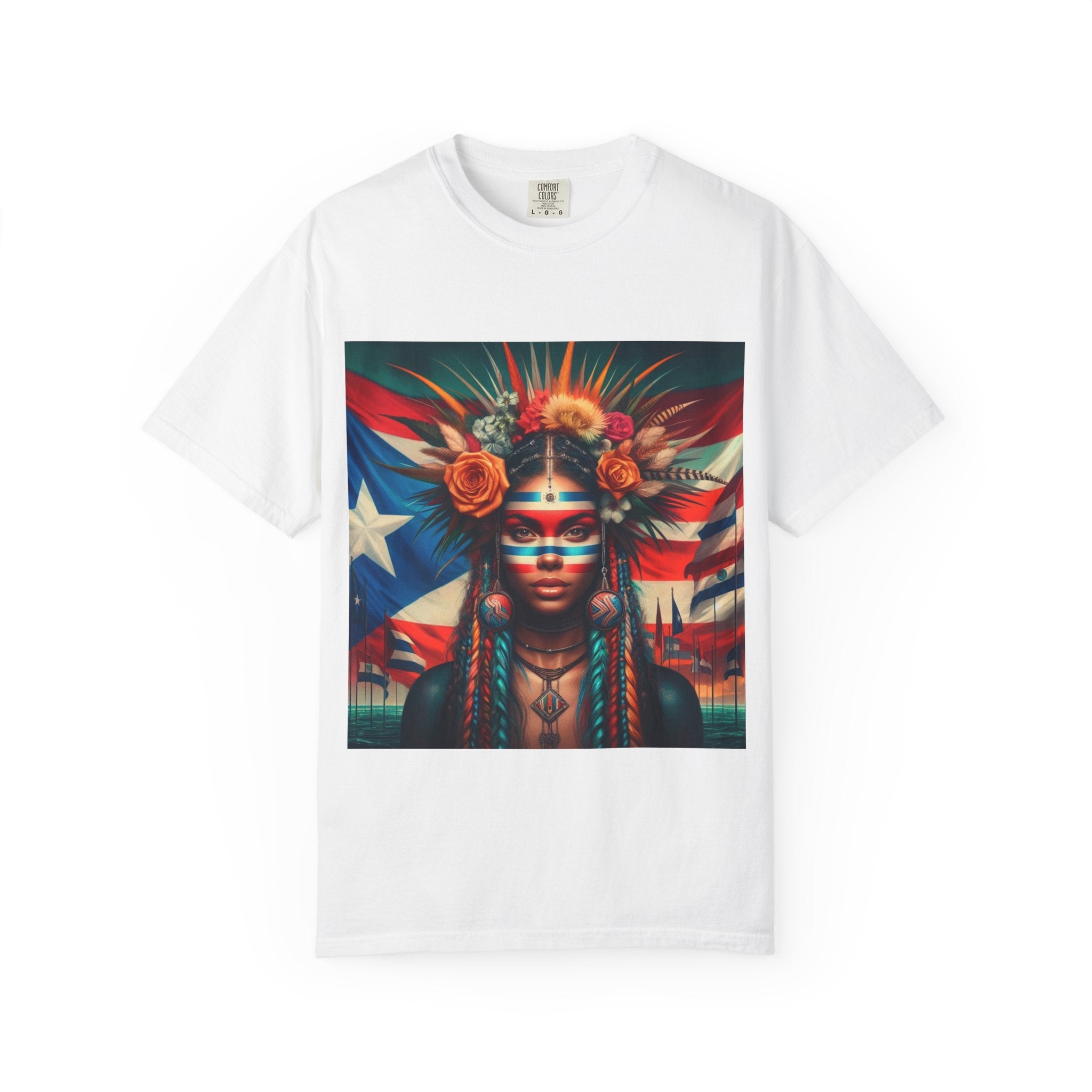 Puerto rico Unisex Garment - Dyed T-shirt - Metamorphosis Creations