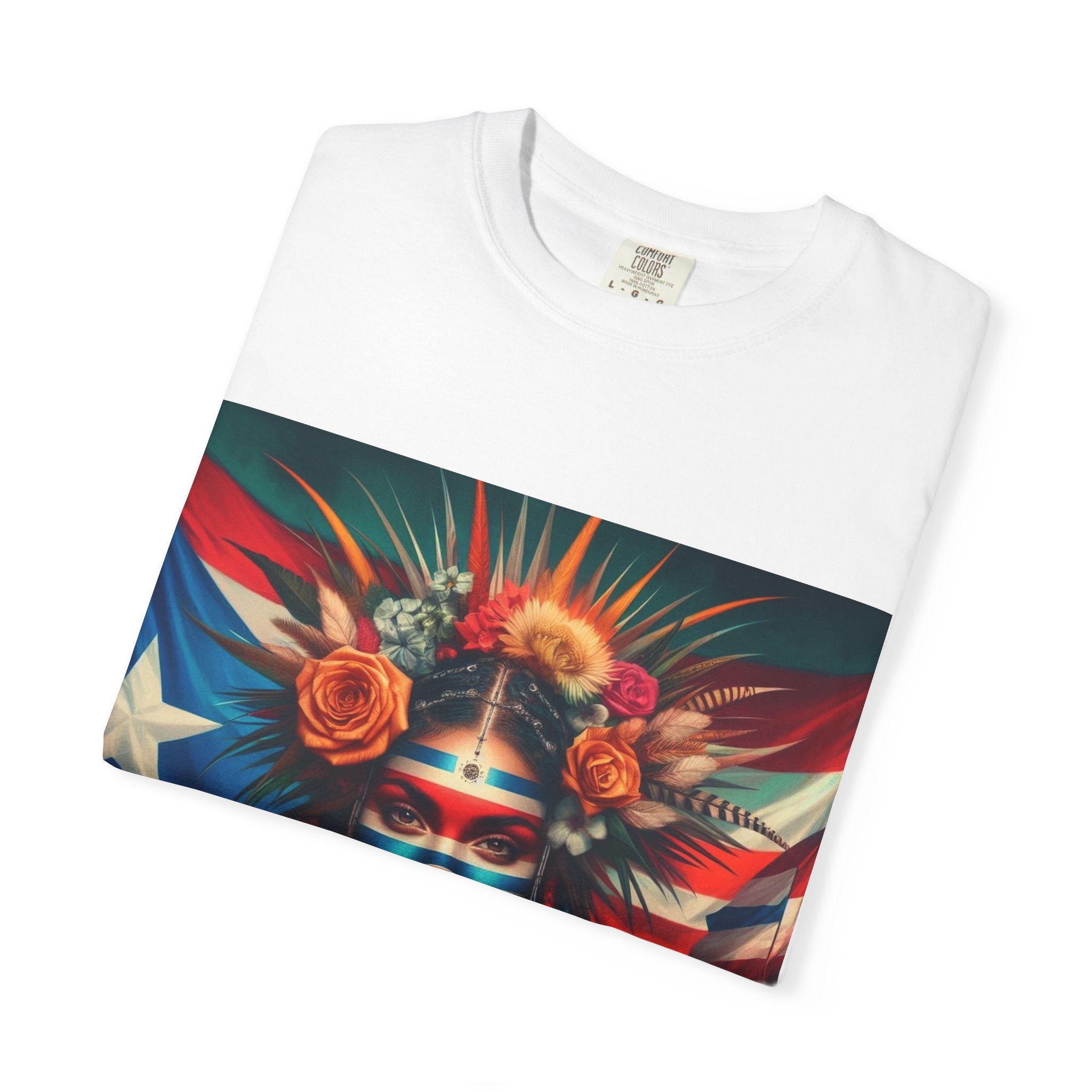 Puerto rico Unisex Garment - Dyed T-shirt - Metamorphosis Creations
