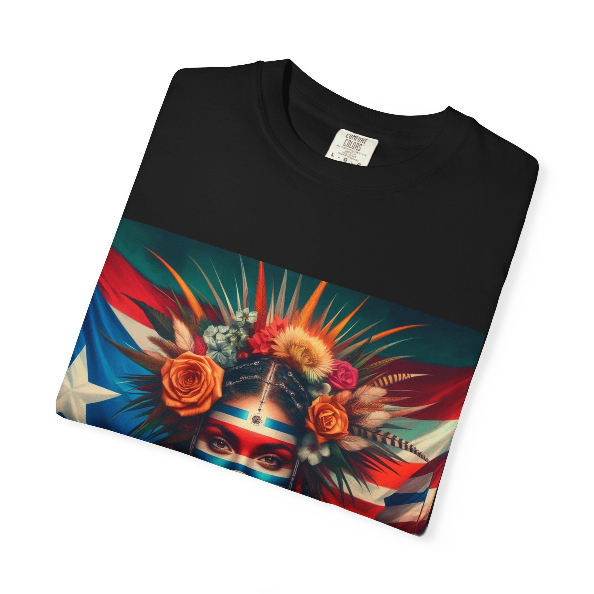 Puerto rico Unisex Garment - Dyed T-shirt - Metamorphosis Creations