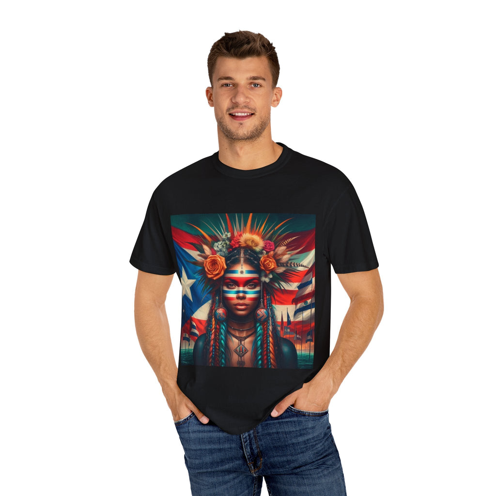 Puerto rico Unisex Garment - Dyed T-shirt - Metamorphosis Creations