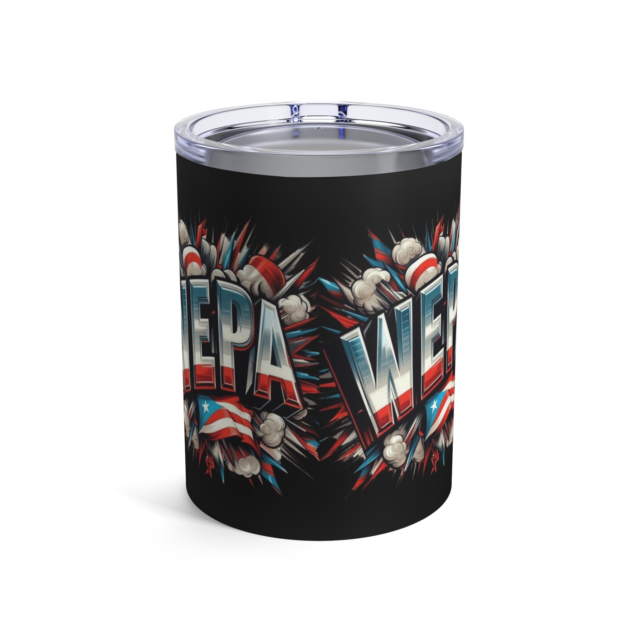 Puerto Rico Wepa Tumbler 10oz Puerto Rico - Metamorphosis Creations