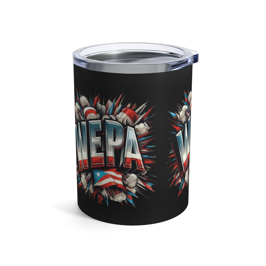 Puerto Rico Wepa Tumbler 10oz Puerto Rico - Metamorphosis Creations
