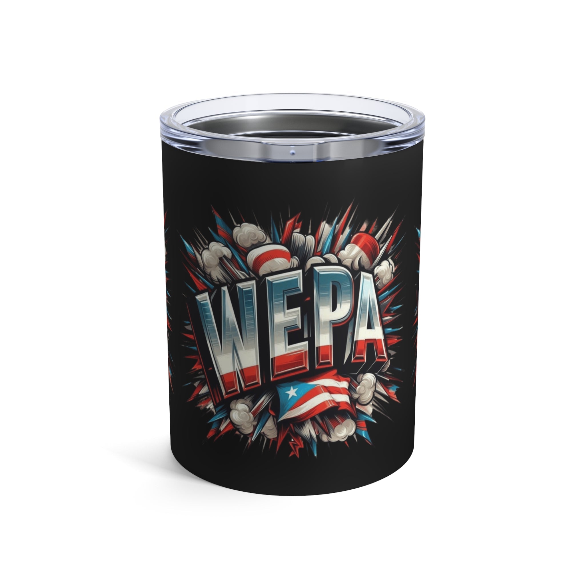 Puerto Rico Wepa Tumbler 10oz Puerto Rico - Metamorphosis Creations