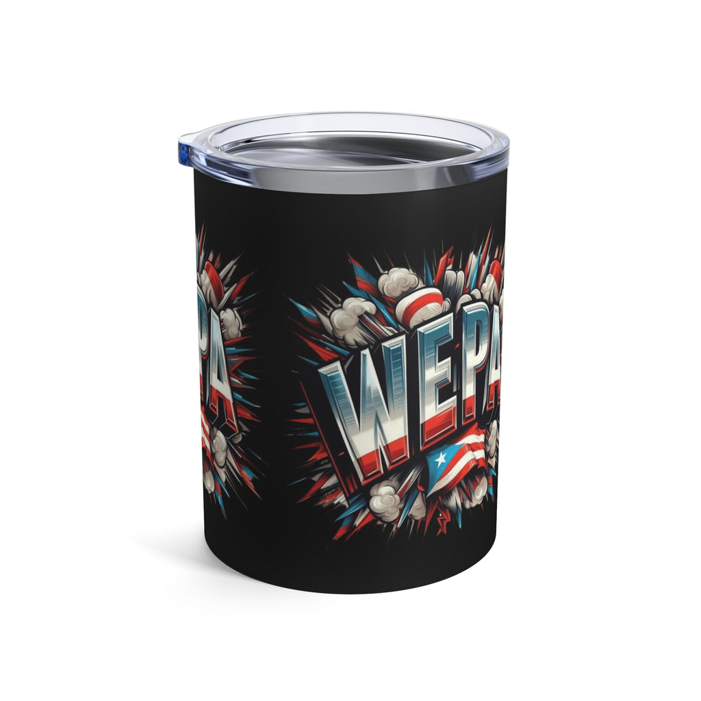 Puerto Rico Wepa Tumbler 10oz Puerto Rico - Metamorphosis Creations