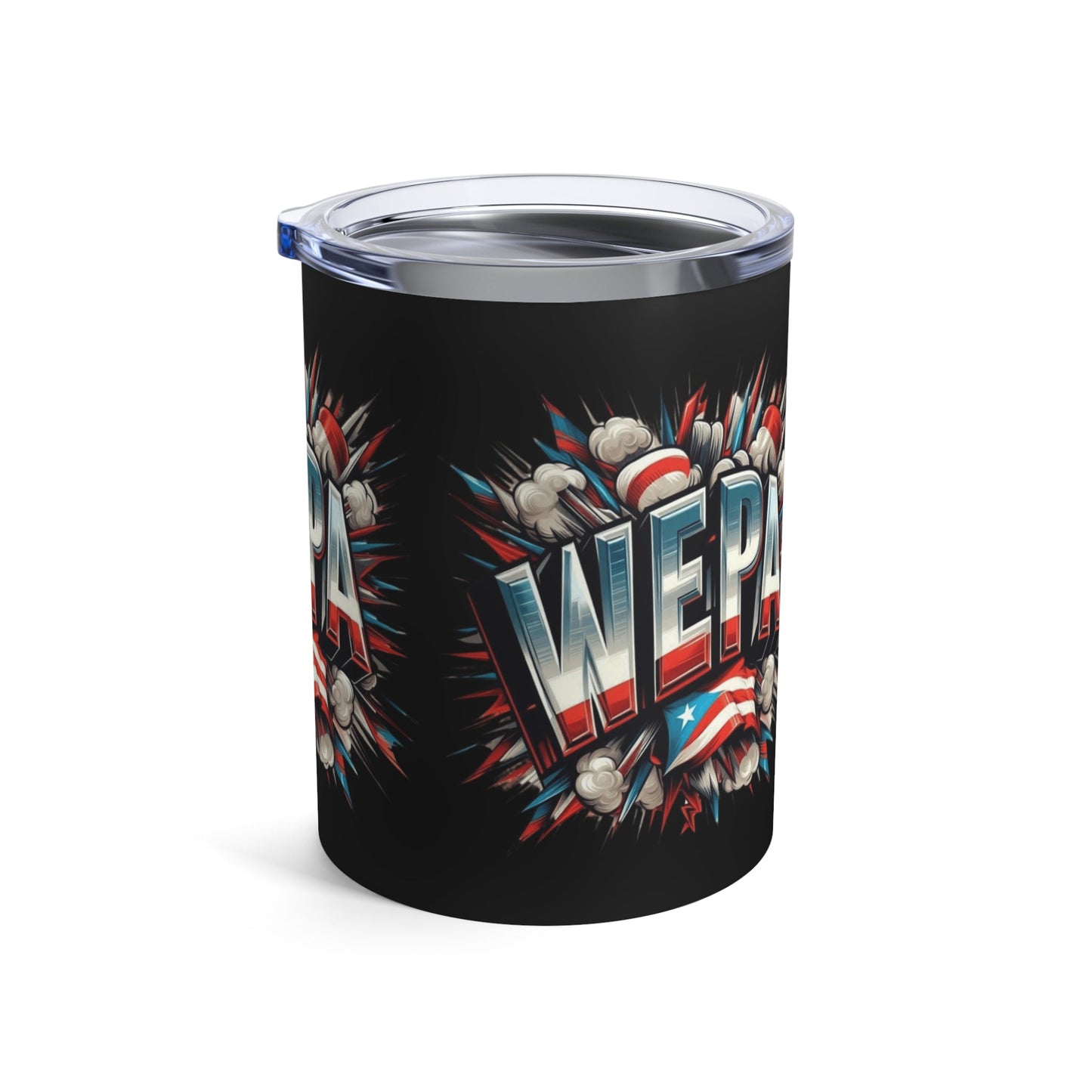 Puerto Rico Wepa Tumbler 10oz Puerto Rico - Metamorphosis Creations
