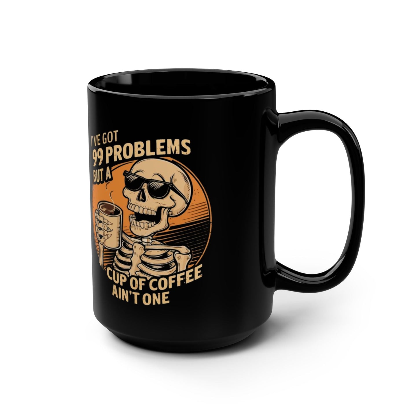 Pumpkin Spice & Everything Fright Skull Coffee Mug - Metamorphosis Creations